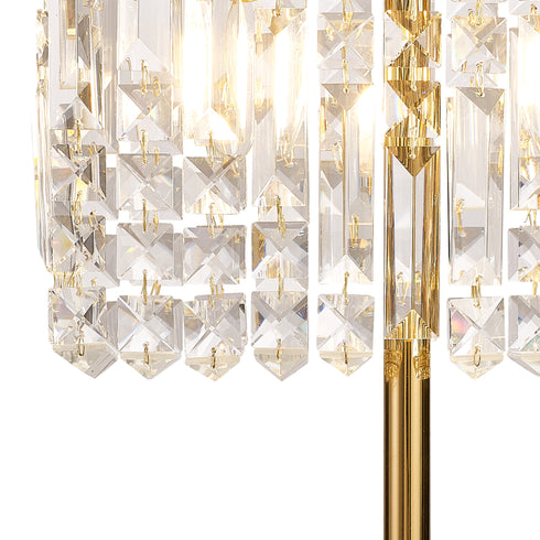 Zula Rectangular 2 Light Table Lamp